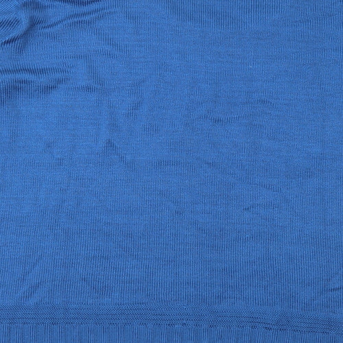 Daxon Womens Blue  Knit Pullover Jumper Size 26