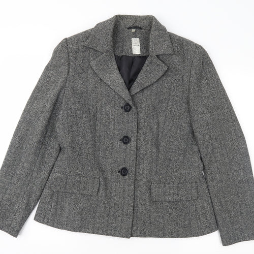 Preworn Womens Grey   Jacket  Size 14