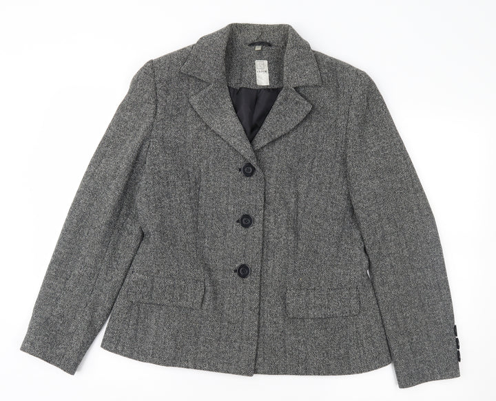 Preworn Womens Grey   Jacket  Size 14