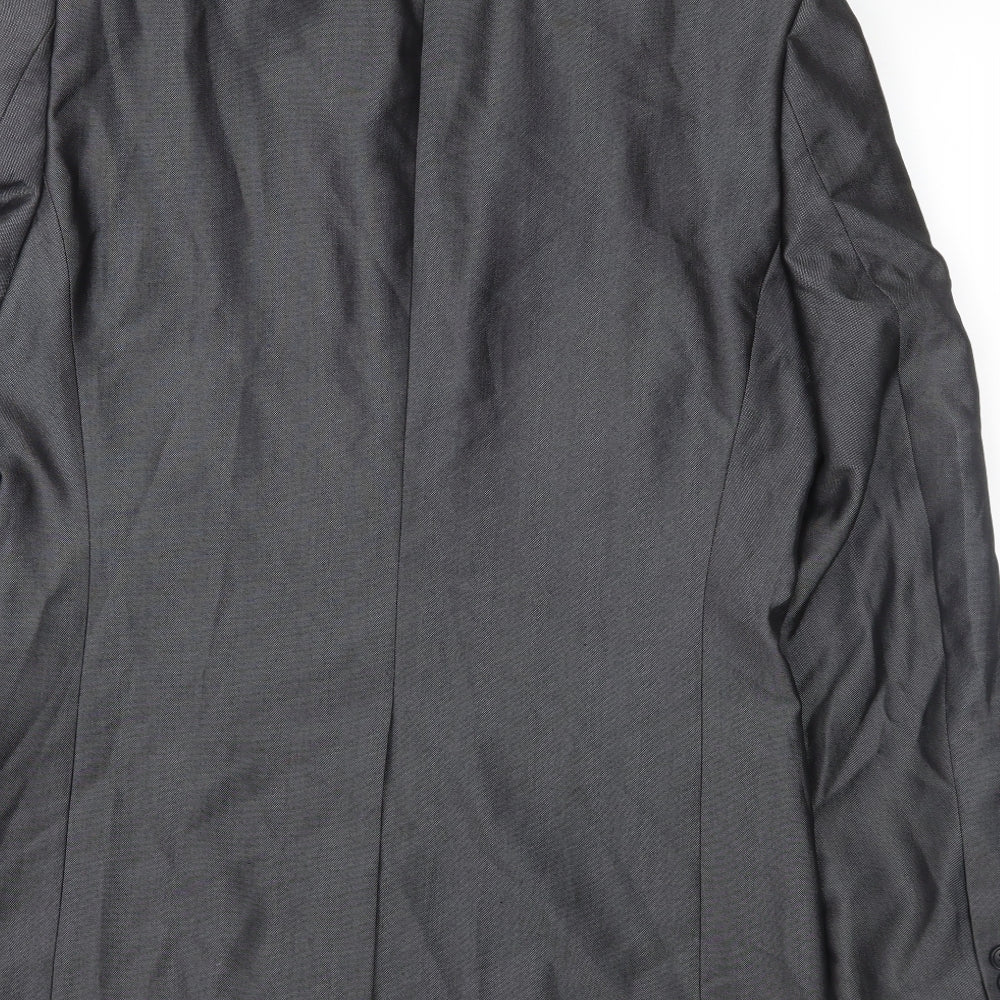 Red Herring Mens Grey   Jacket Suit Jacket Size 38