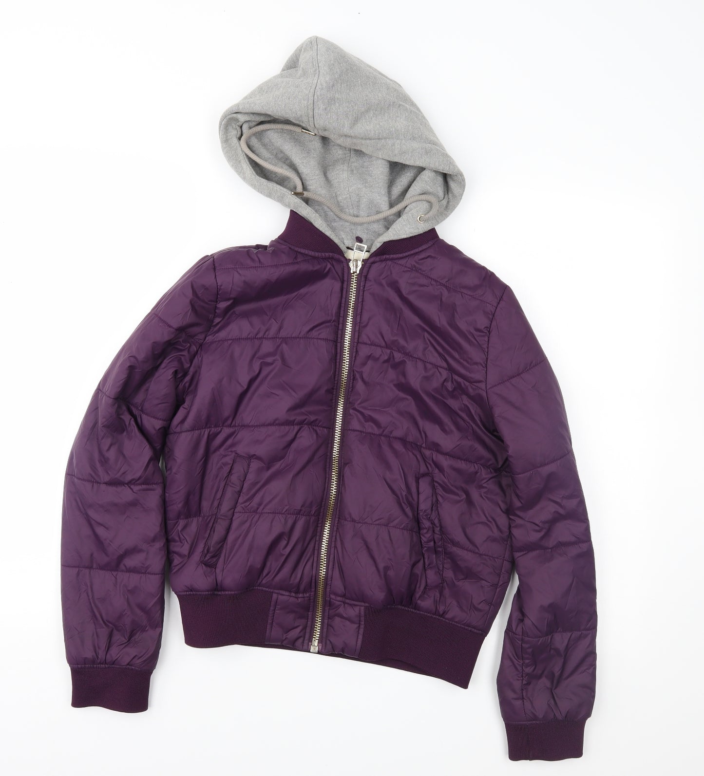 FOREVER 21 Womens Purple   Puffer Jacket Jacket Size S