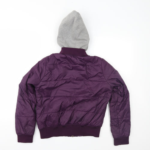 FOREVER 21 Womens Purple   Puffer Jacket Jacket Size S