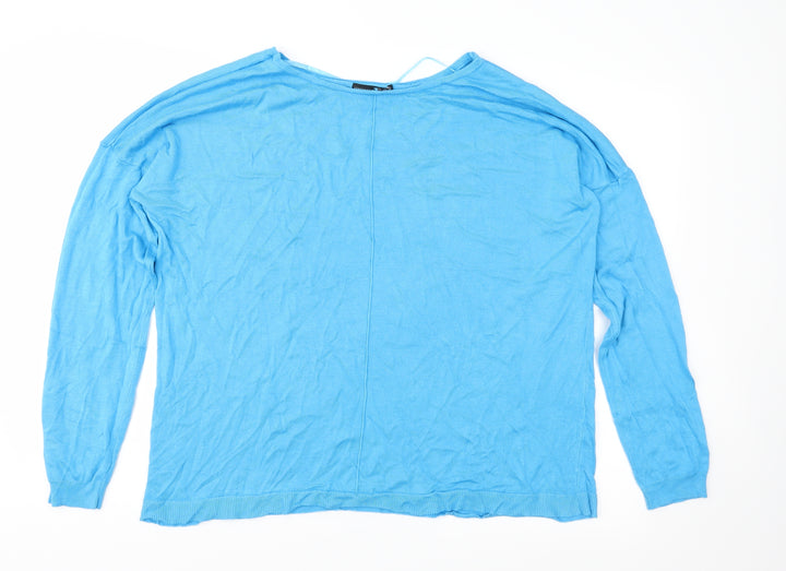 Atmosphere Womens Blue  Knit Pullover Jumper Size 20