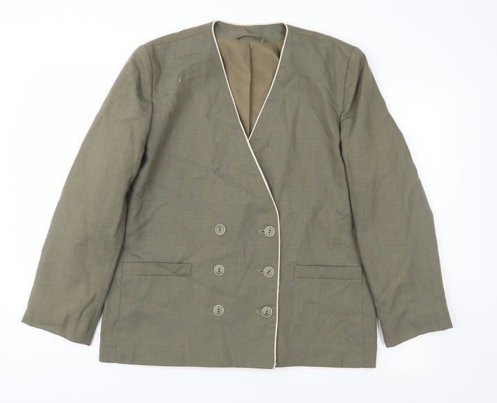 Debenhams Womens Green Jacket Size 14