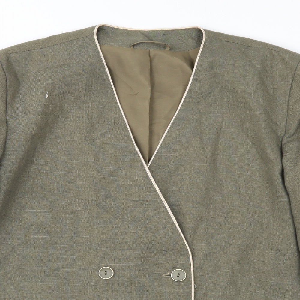 Debenhams Womens Green   Jacket  Size 14