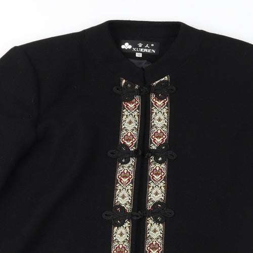 Xueren Womens Black   Jacket  Size M