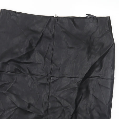 Dorothy Perkins Womens Black   Straight & Pencil Skirt Size 16
