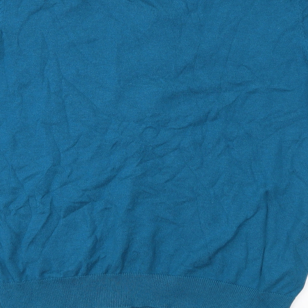 NEXT Womens Blue  Knit Cardigan Jumper Size 14