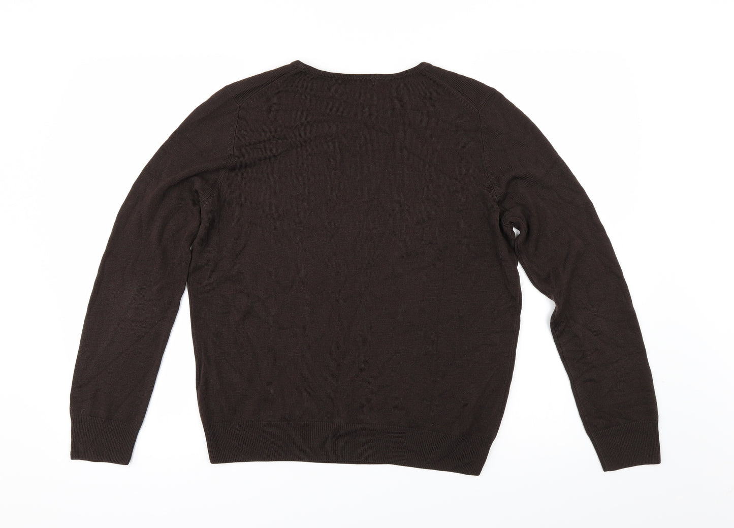 Marks and Spencer Womens Brown   Cardigan Jumper Size 12
