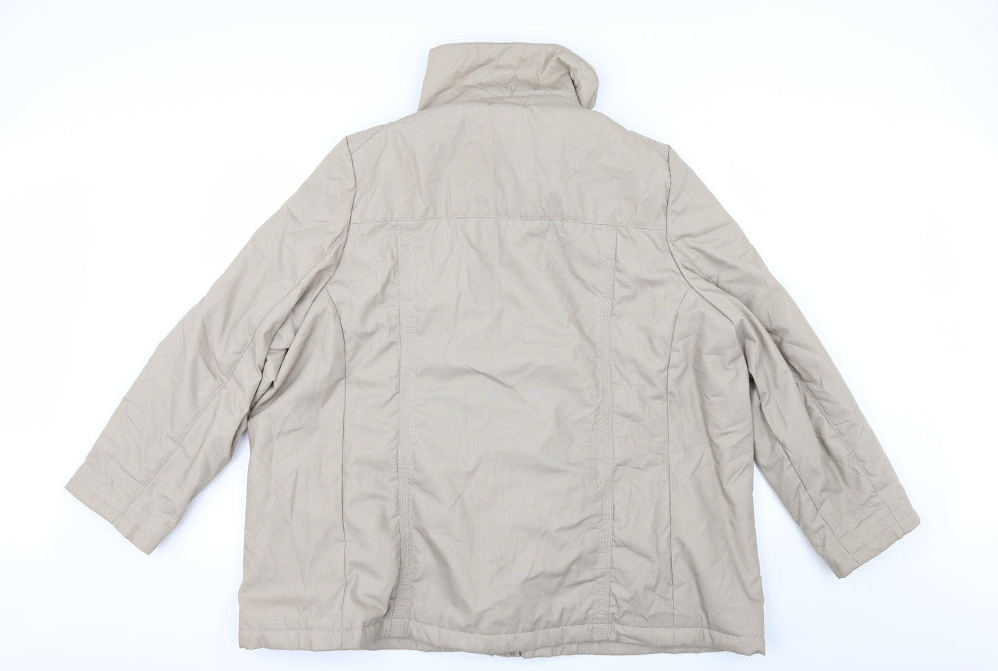Classic Womens Beige   Jacket  Size XL