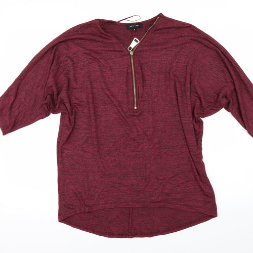 New Look Womens Red   Basic T-Shirt Size M