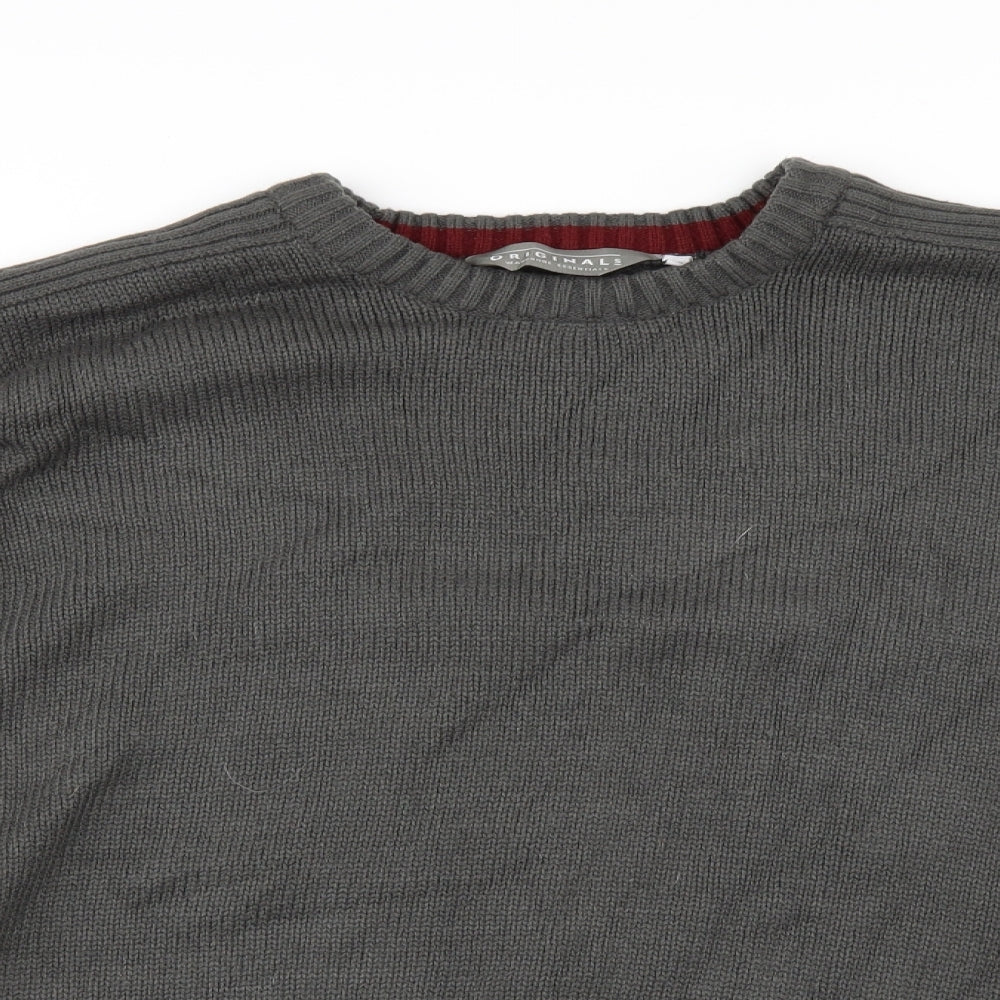 ORIGINALS Mens Green   Pullover Jumper Size 2XL