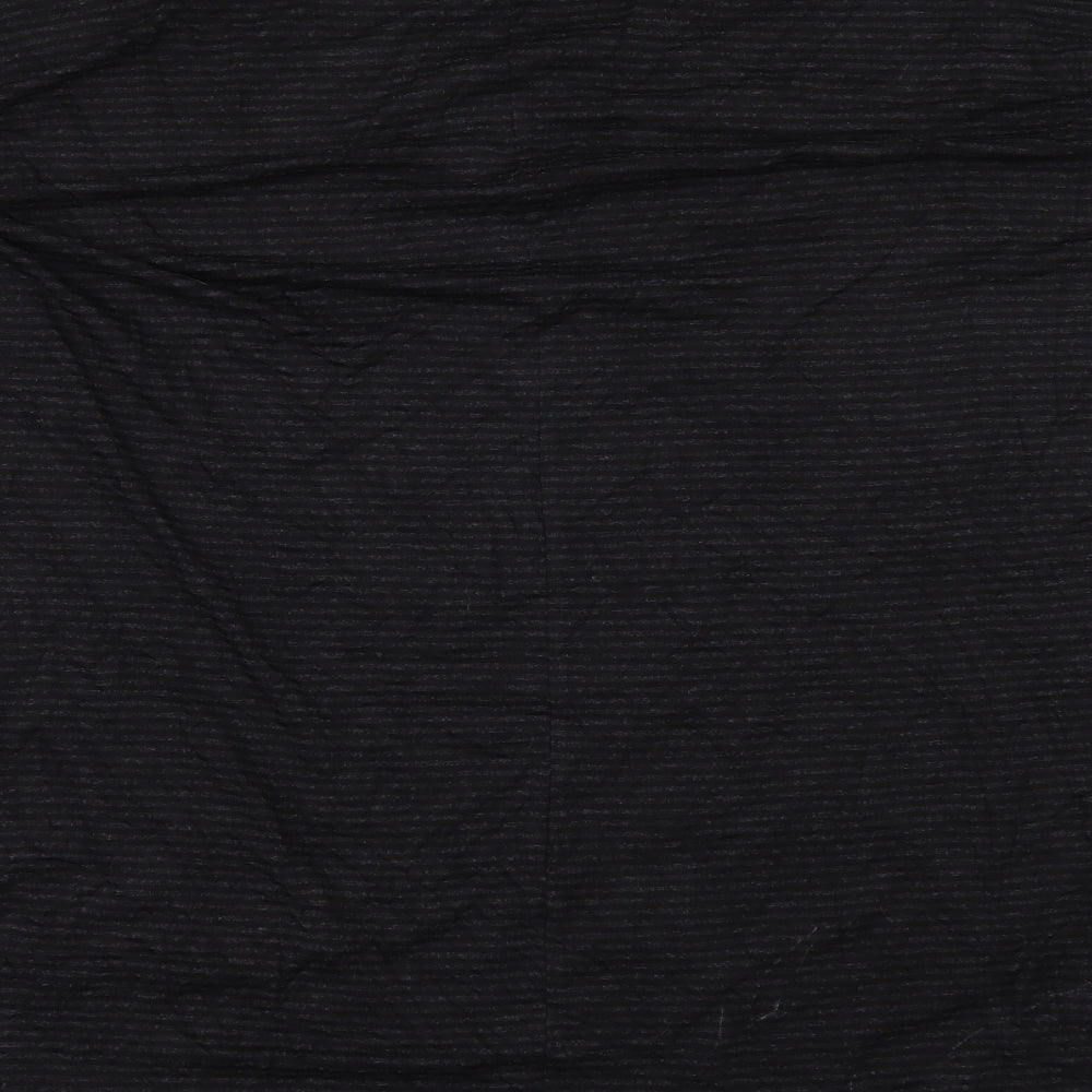 b.young Womens Black Striped  Basic T-Shirt Size XL  - OVERSIZED