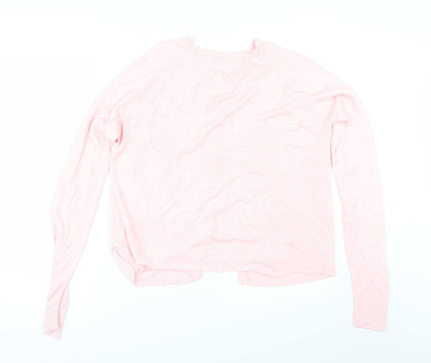 Classic Womens Pink   Cardigan Jumper Size L