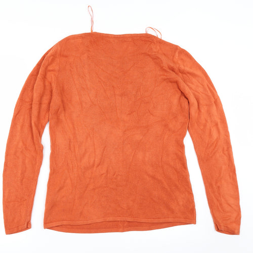 annarose Womens Orange   Pullover Jumper Size L