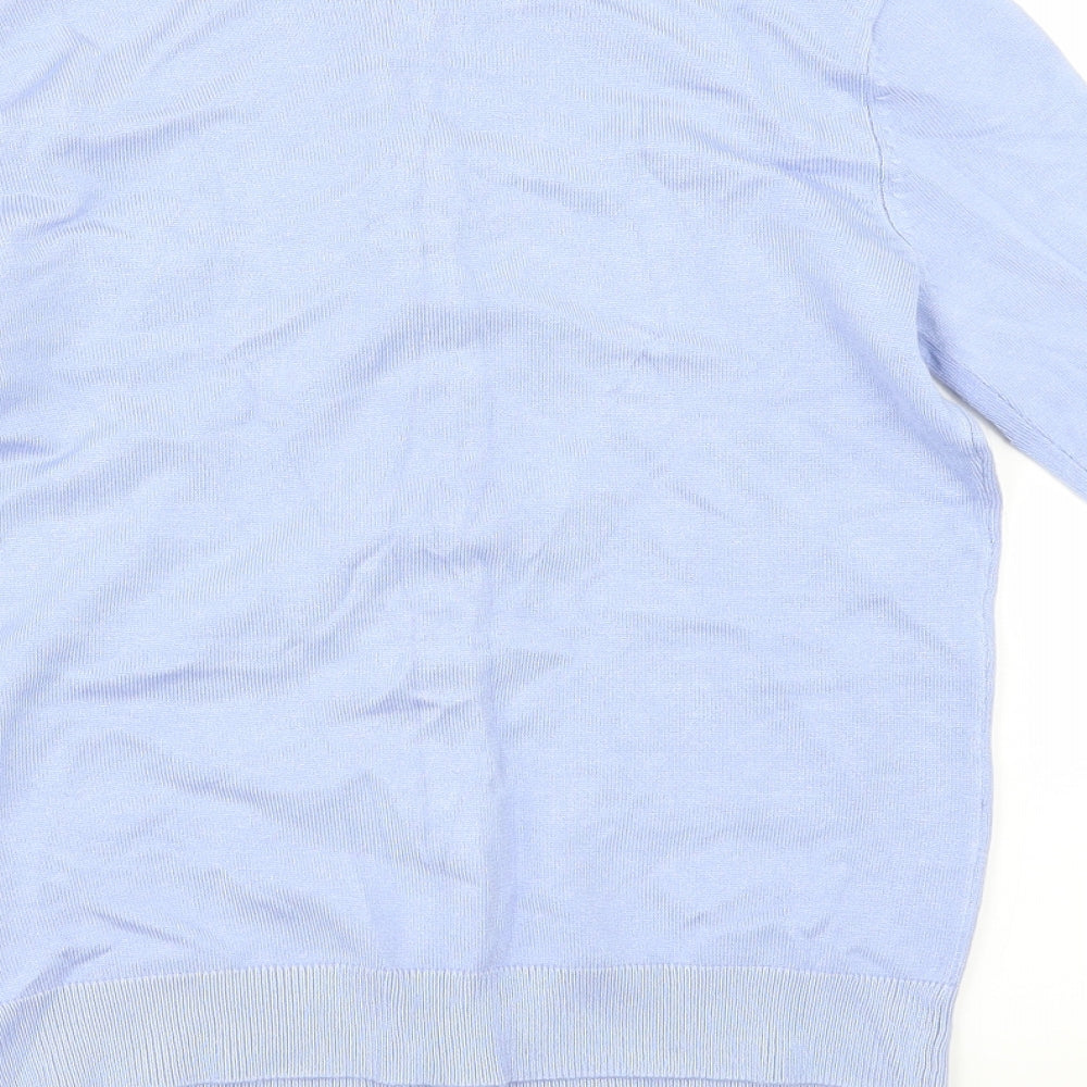 M&Co Womens Blue   Cardigan Jumper Size 8