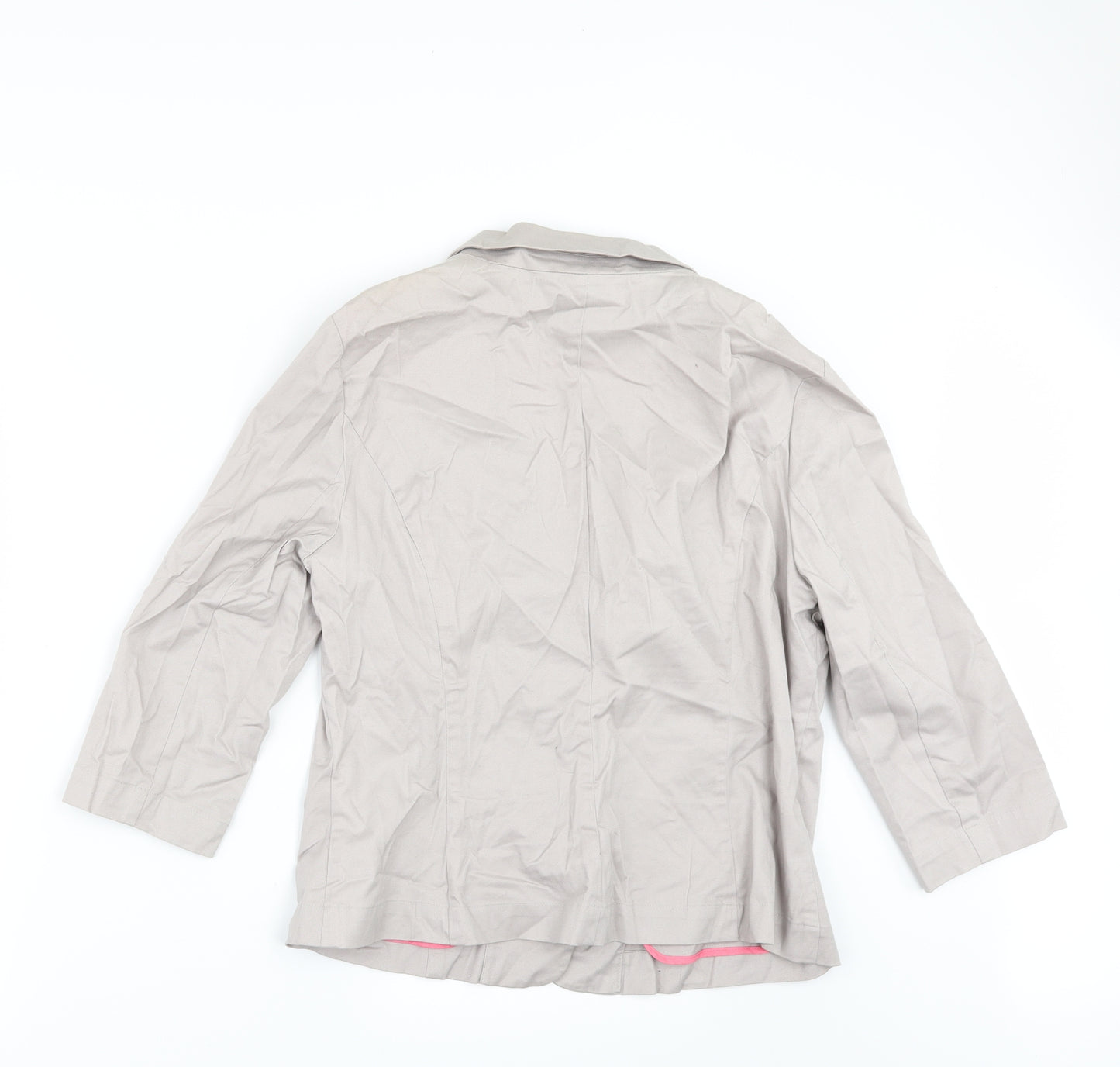 Warehouse Womens Beige   Jacket  Size 16