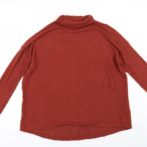 Primark Womens Orange   Pullover Jumper Size L