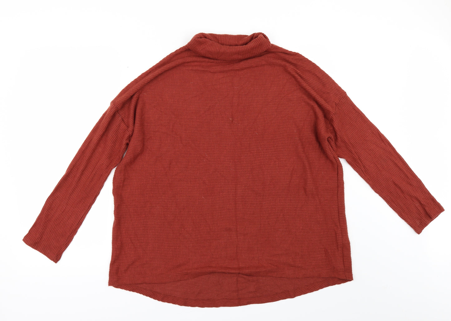 Primark Womens Orange   Pullover Jumper Size L