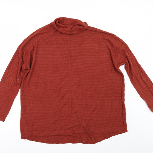 Primark Womens Orange   Pullover Jumper Size L
