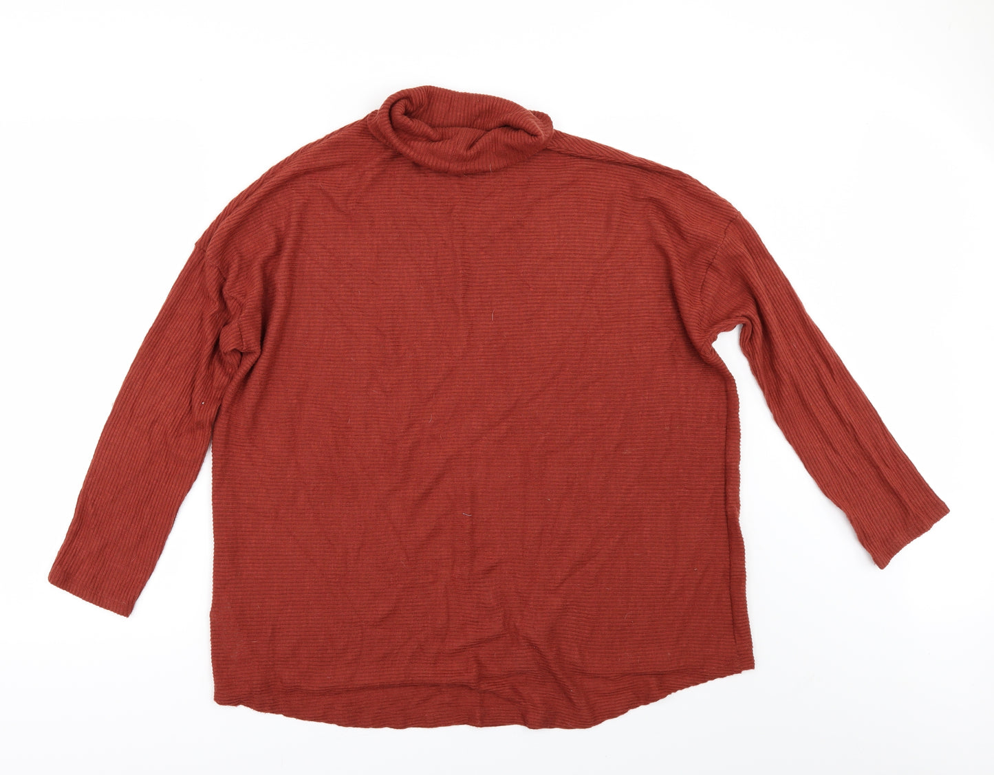 Primark Womens Orange   Pullover Jumper Size L
