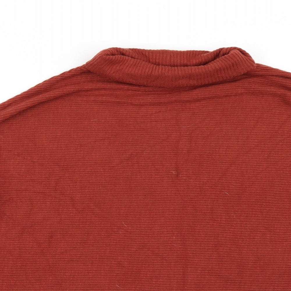 Primark Womens Orange   Pullover Jumper Size L