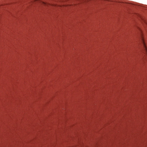Primark Womens Orange   Pullover Jumper Size L
