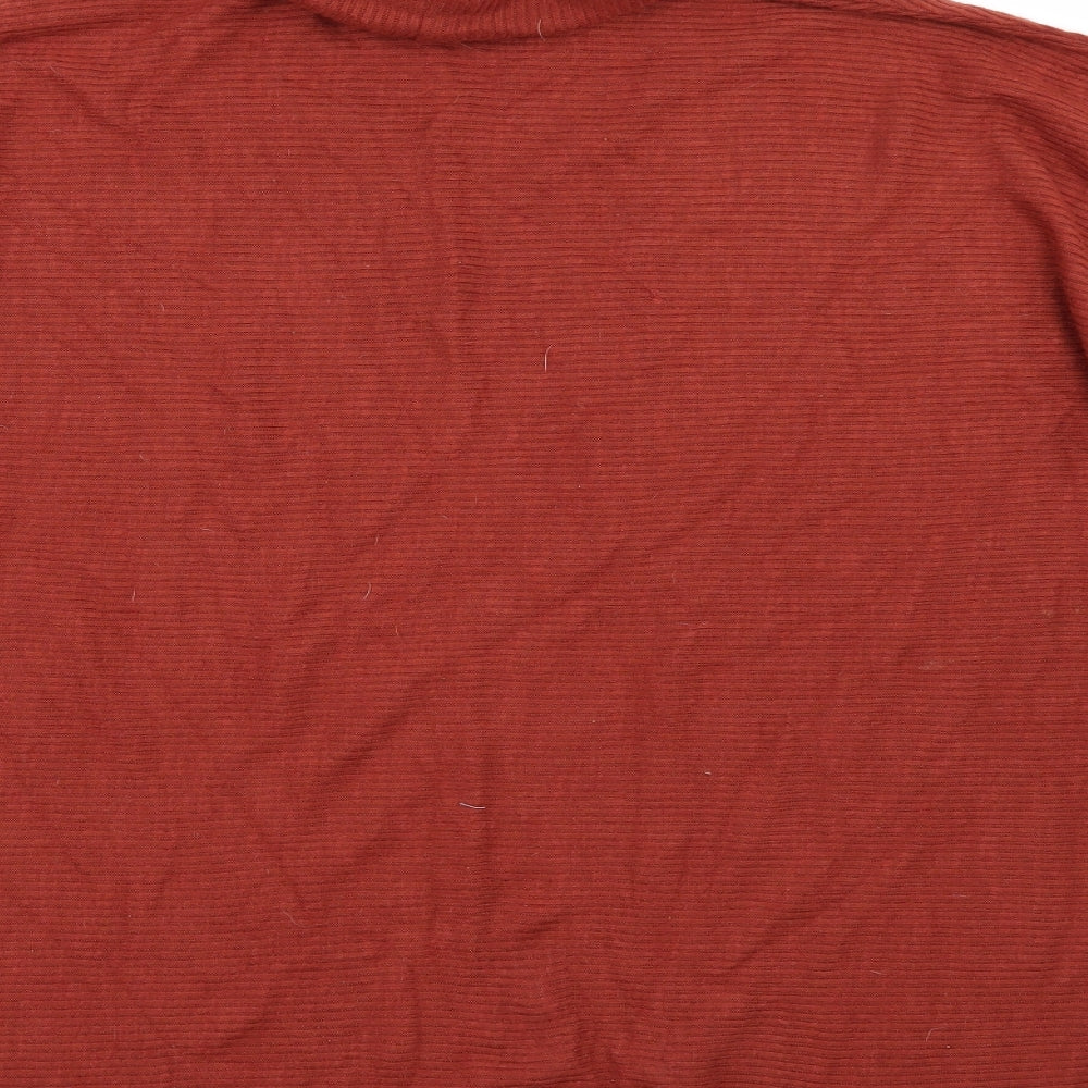 Primark Womens Orange   Pullover Jumper Size L
