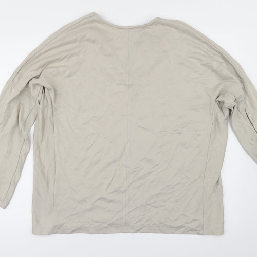 Zara Womens Beige   Basic T-Shirt Size S