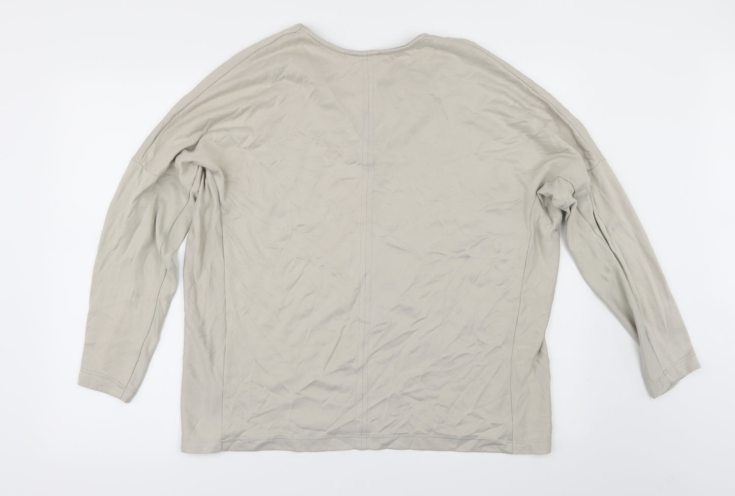 Zara Womens Beige   Basic T-Shirt Size S