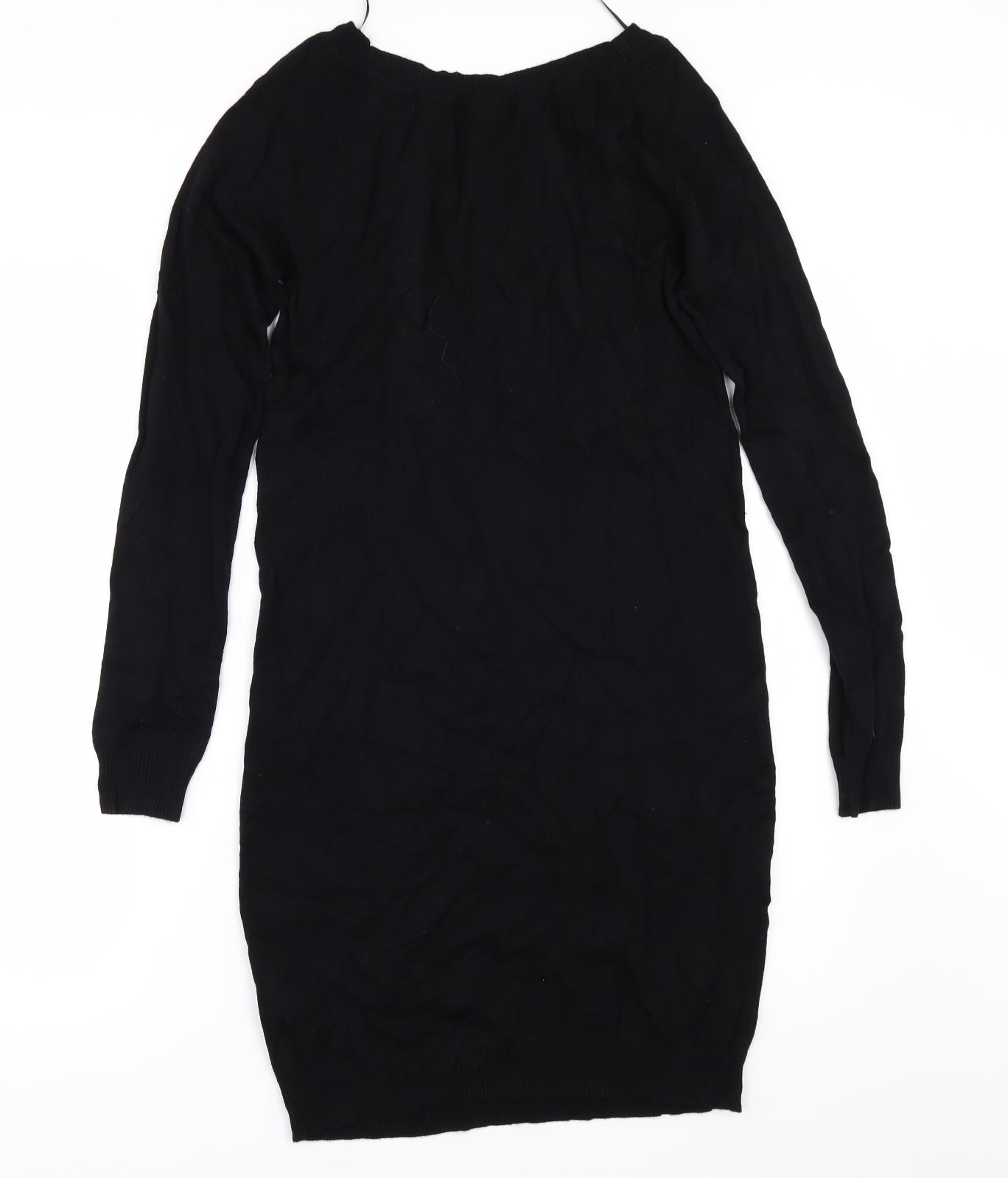 Villa Womens Black   Jumper Dress  Size S