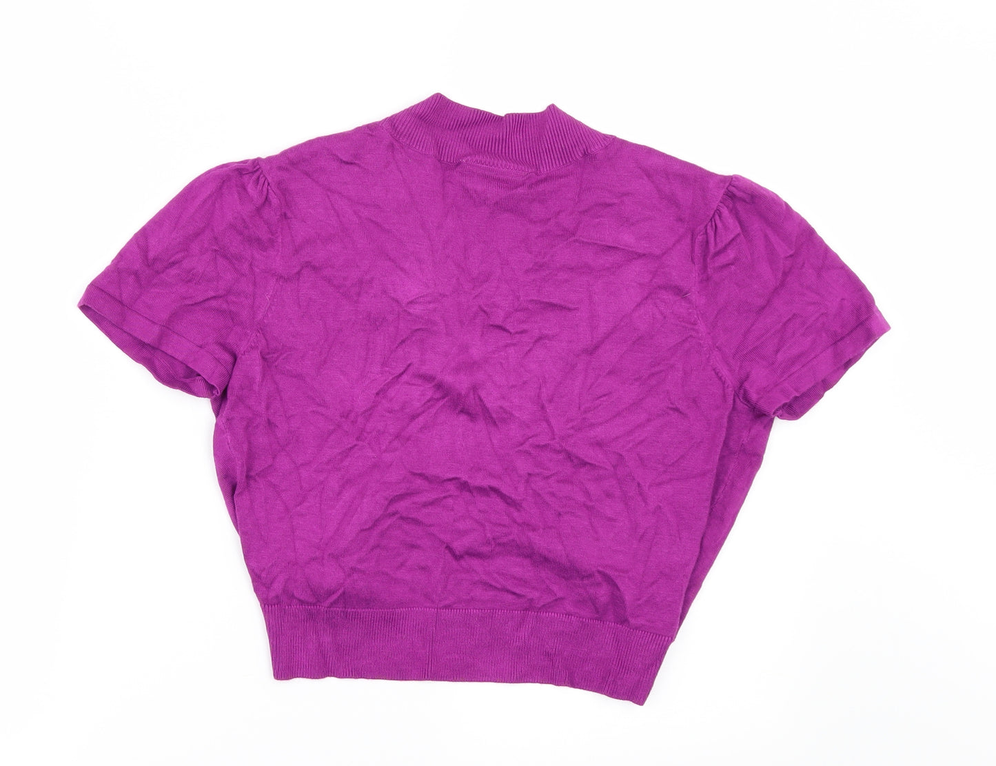 Laura Ashley Womens Purple   Shrug Jumper Size 12