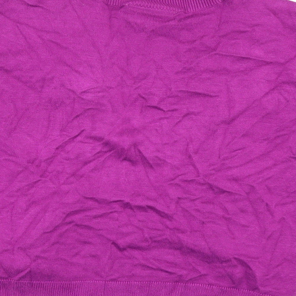 Laura Ashley Womens Purple   Shrug Jumper Size 12