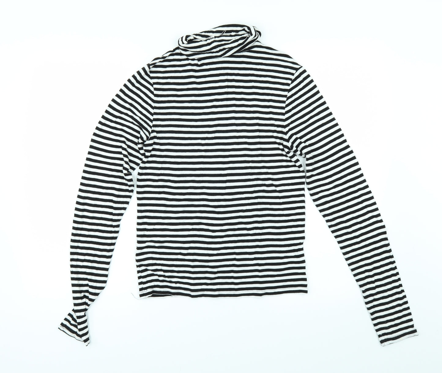Divided by H&M Womens Black Striped  Pullover Jumper Size M