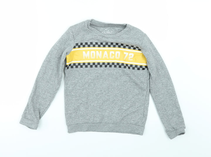 pepe&co Boys Grey   Pullover Sweatshirt Size 7-8 Years