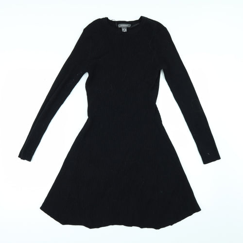 Primark Womens Black   Skater Dress  Size L