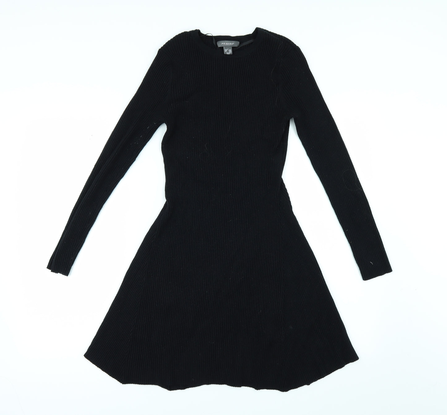 Primark Womens Black   Skater Dress  Size L