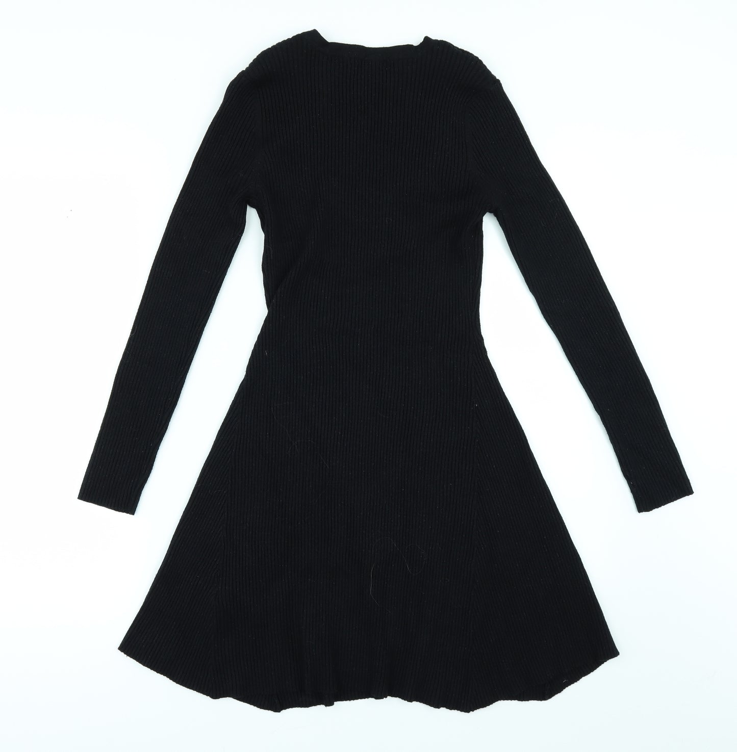 Primark Womens Black   Skater Dress  Size L