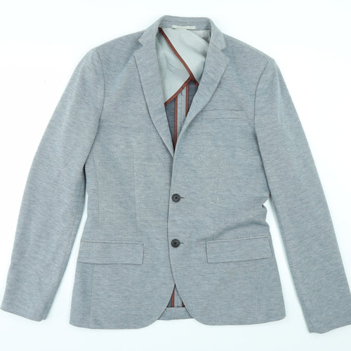River Island Mens Grey   Jacket Suit Jacket Size 38