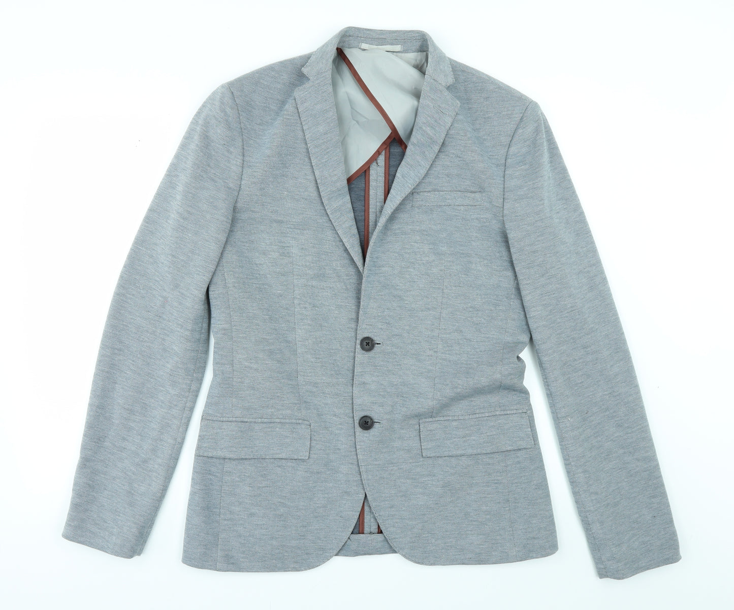 River Island Mens Grey   Jacket Suit Jacket Size 38