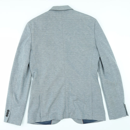 River Island Mens Grey   Jacket Suit Jacket Size 38