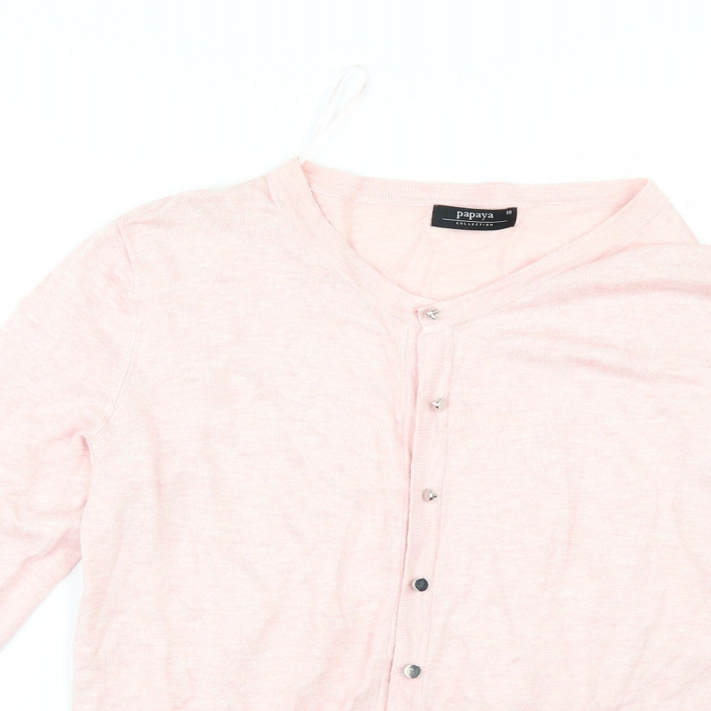 Matalan Womens Pink   Cardigan Jumper Size 10