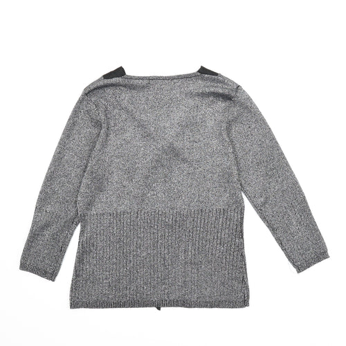 Preworn Womens Silver   Pullover Jumper Size L