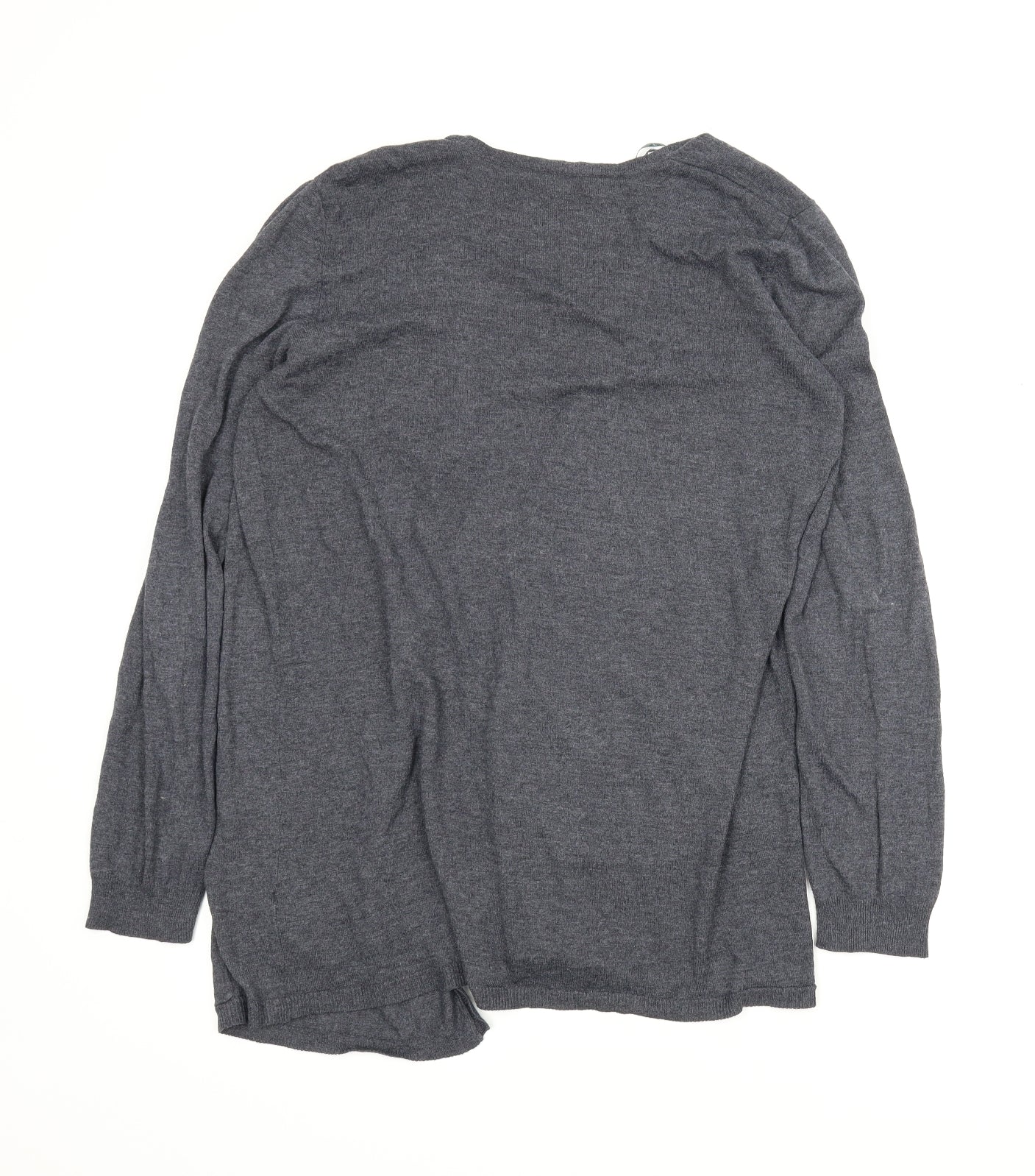 F&F Womens Grey   Cardigan Jumper Size 16