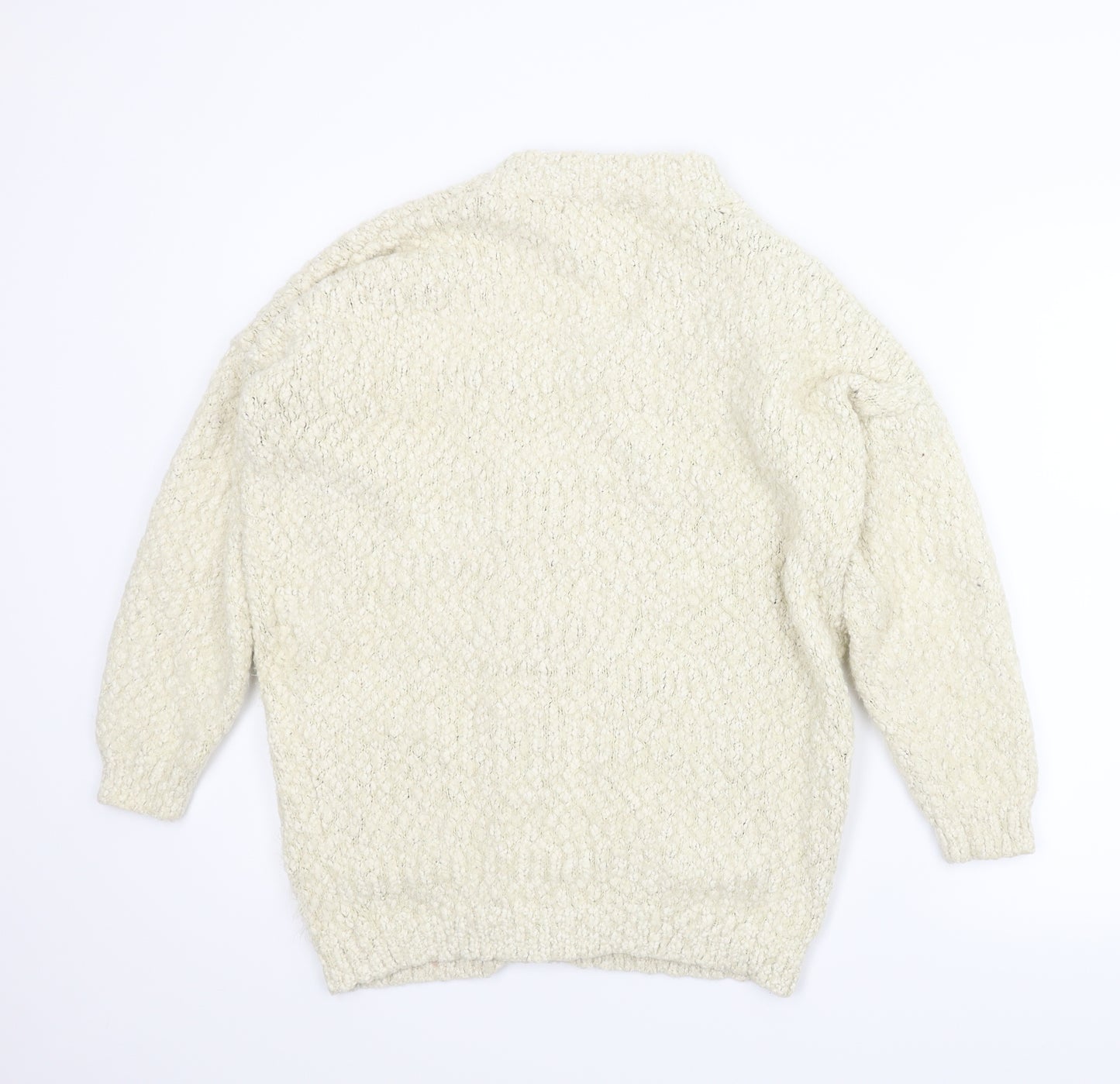 New Look Womens Ivory   Cardigan Jumper Size M