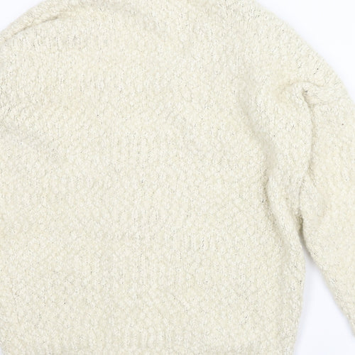 New Look Womens Ivory   Cardigan Jumper Size M