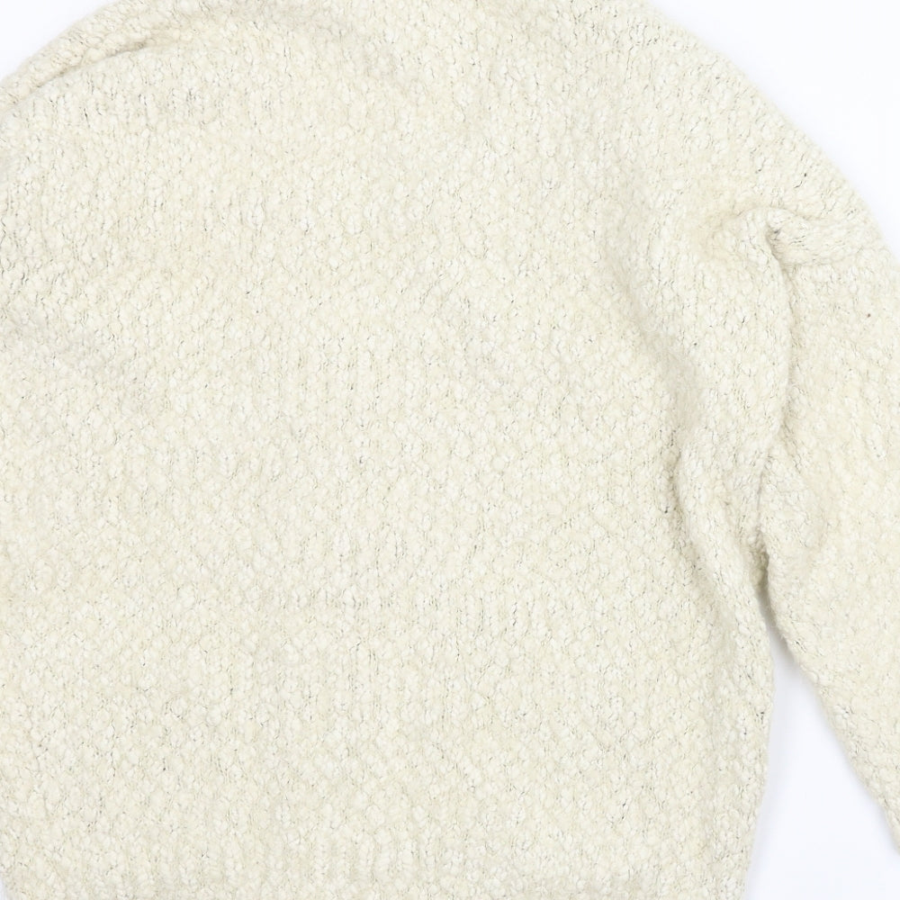 New Look Womens Ivory   Cardigan Jumper Size M