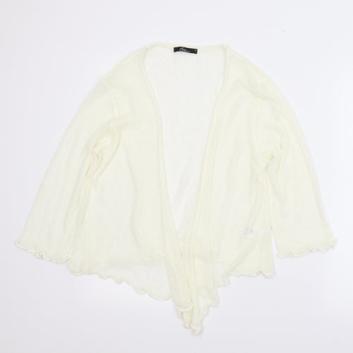 BM Womens Ivory   Cardigan Jumper Size M