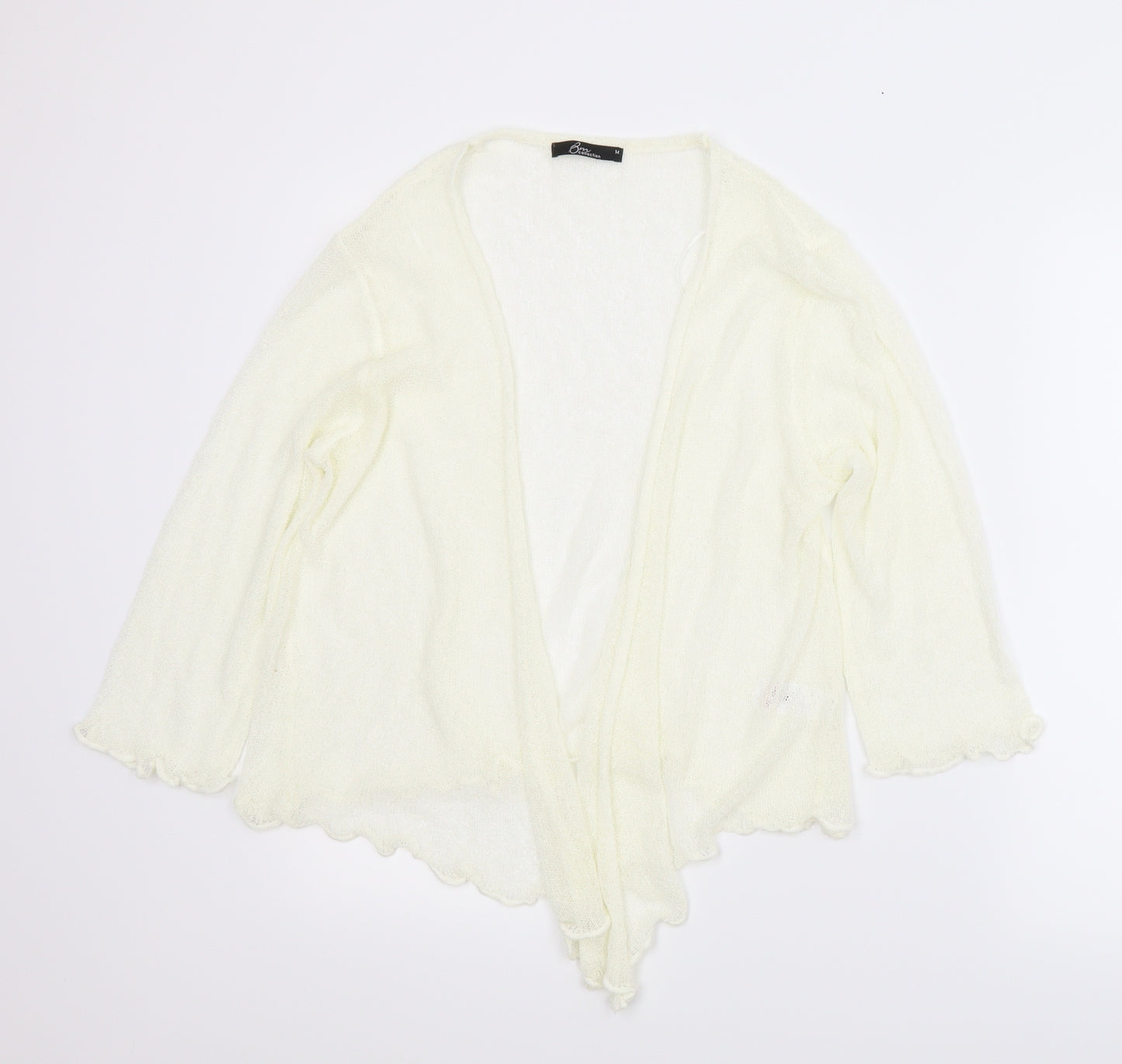 BM Womens Ivory   Cardigan Jumper Size M