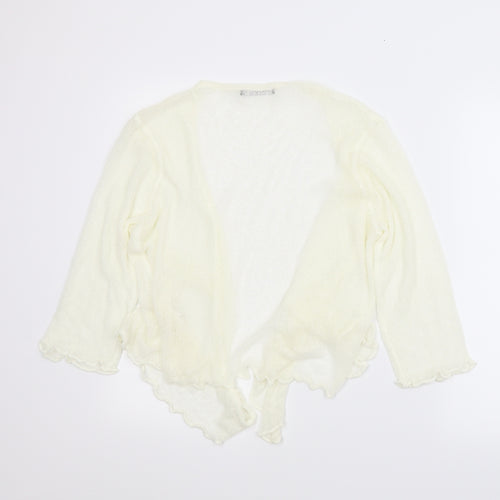 BM Womens Ivory   Cardigan Jumper Size M